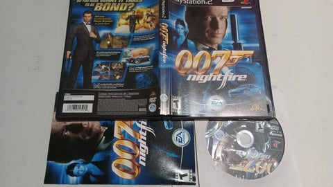 007 Night Fire James Bond USED PS2 Video Game
