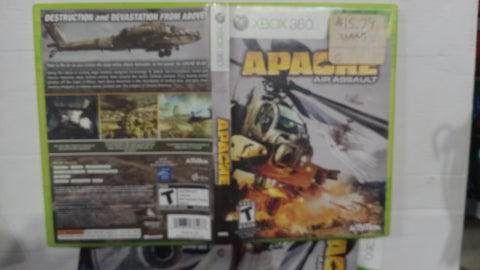 Apache Air Assault Used Xbox 360 Video Game