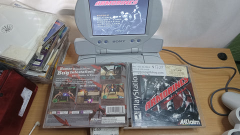 Armorines Tested PS1 COMPLETE Playstation 1 Video Game