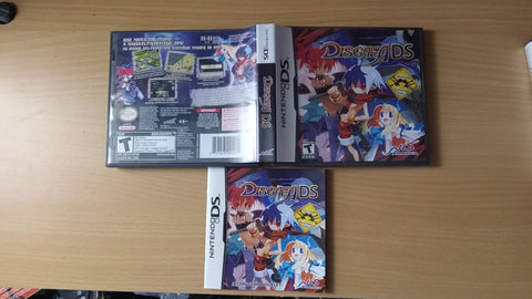 BOX ONLY Disgaea DS Replacement ORIGINAL Box & Manual NO GAME