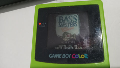 Bass Masters Classic Fishing Tested Gameboy Color Video Game