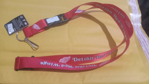 Detroit Red Wings NHL Lanyard Key Chain