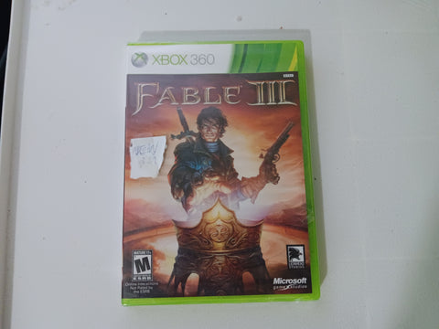 Fable III Xbox 360 BRAND NEW SEALED Video Game