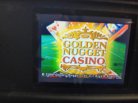 Golden Nugget Casino & Texas Hold Em GBA Nintendo Game Boy Advance Game