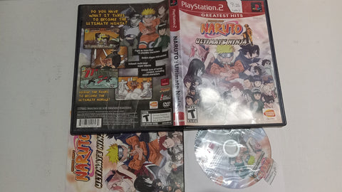 Naruto Ultimate Ninja USED PS2 Video Game