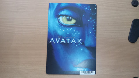 POSTER Avatar Blockbuster Movie Backer 8 x 5.5 Cardboard Rental Collectible