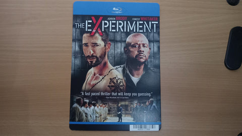 POSTER The Experiment Blockbuster Movie Backer 8 x 5.5 Cardboard Rental Collectible