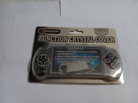 PSP Crystal Cover + 3D Stick Game Console Hard Faceplate Protective Sleeve
