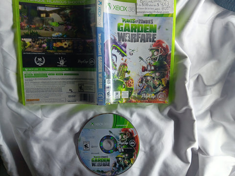 Plants vs. Zombies Garden Warfare Tested Xbox 360 Video Game