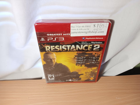 Resistance 2 PS3 BRAND NEW Playstation 3 Video Game