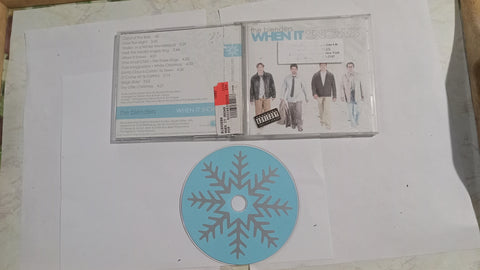 The Blenders When It Snows Rare Christmas Songs Tested Music CD