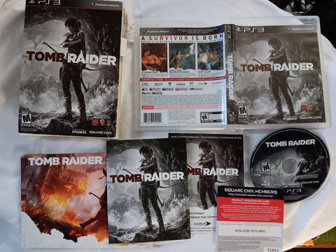 Tomb Raider Special Art Book Edition Used PS3 Video Game