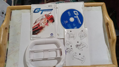 Wheel Controller + GT Pro Series Tested Nintendo Wii Video Game