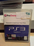 Assassin's Creed Ezio Trilogy Used PS3 Video Game