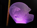 Atlanta Falcons NFL JUMBO 9x8 inch Color-Changing LED Helmet Night Light Lamp