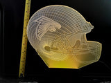 Atlanta Falcons NFL JUMBO 9x8 inch Color-Changing LED Helmet Night Light Lamp