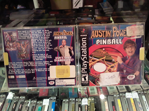 Austin Powers Pinball Used Playstation 1 Game