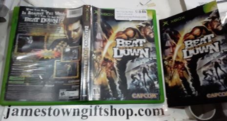 Beat Down Fists of Vengeance Used Original Xbox Video Game