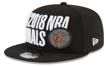 Cleveland Cavaliers NBA New Era 2018 Eastern Conference Champions Locker Room 9FIFTY Snapback Adjustable Hat Black