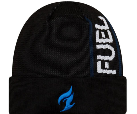 Dallas Fuel New Era Overwatch League Cuffed Knit Black Hat