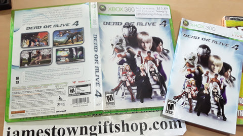 Dead or Alive 4 Used Xbox 360 Video Game