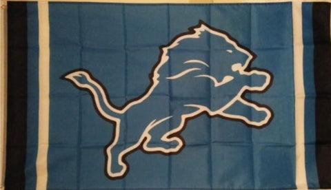 Detroit Lions 3x5 NFL Flag