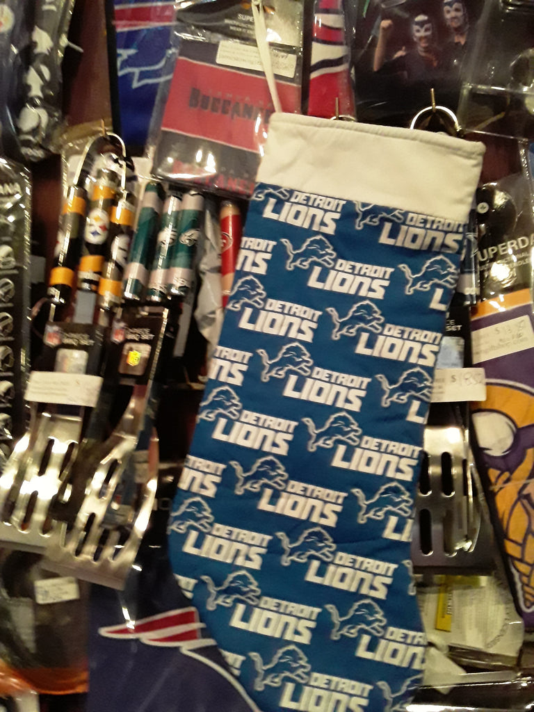 Christmas stocking Detroit Lions