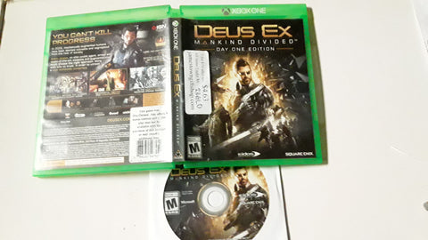 Dues Ex Xbox One Used Video Game
