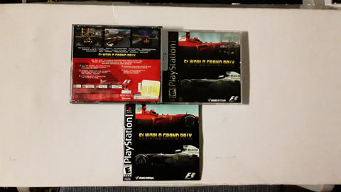 F1 World Grand Prix Racing Used Playstation 1 Video Game