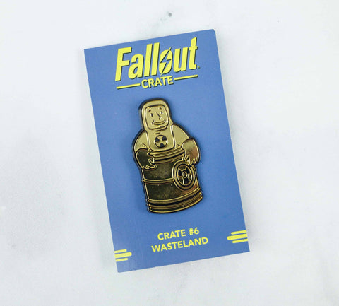 Fallout Loot Crate #6 Wasteland Pin Rad Resistant Perk Pin