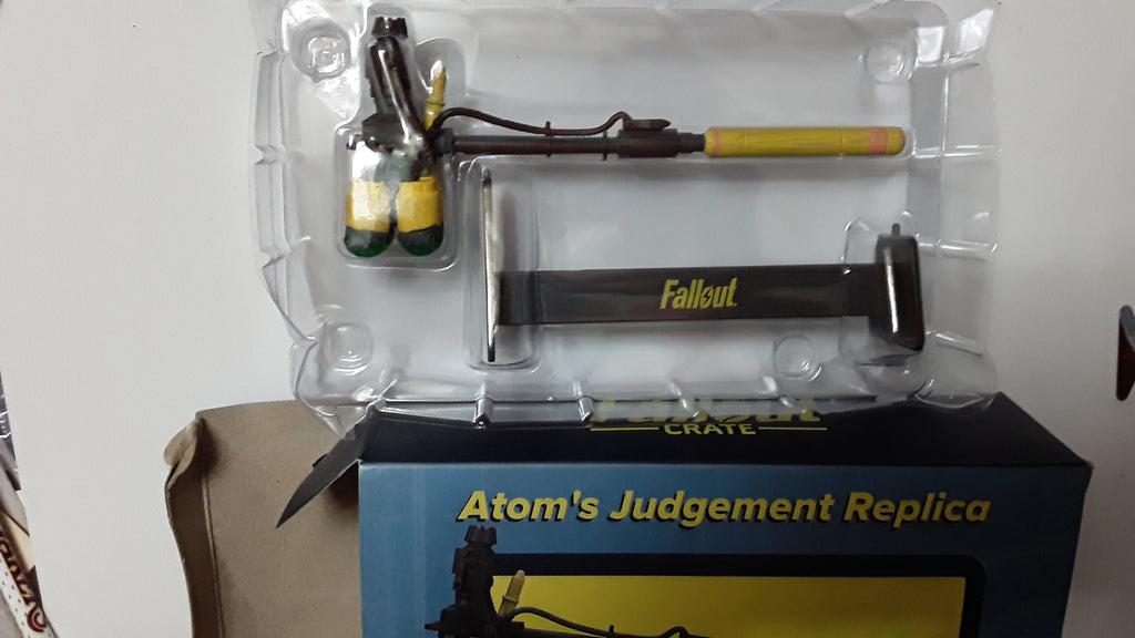  Loot Crate Fallout Atom's Judgment Replica Model