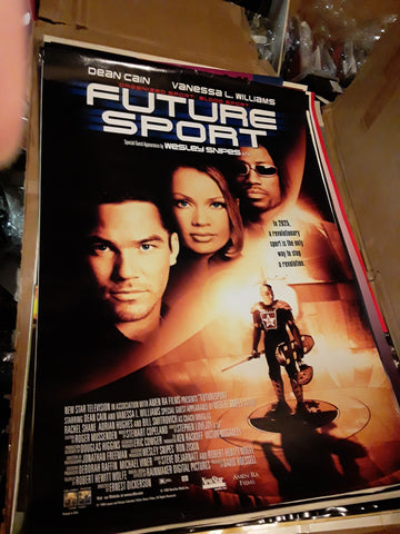 Future Sport 1999 Wesley Snipes Dead Cain Vanessa Williams Movie Poster 27x40 USED