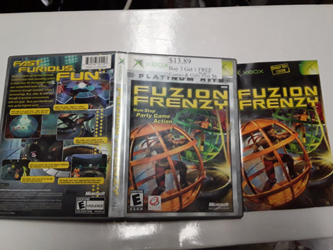 Fuzion Frenzy Used Original Xbox Video Game