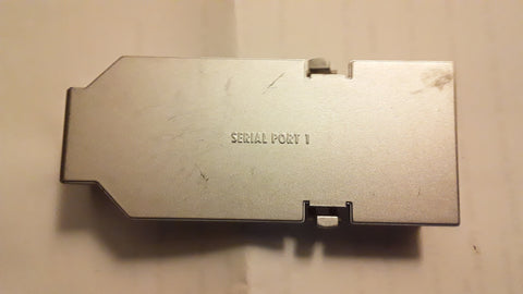 Gamecube Bottom Platinum Serial Port Cover