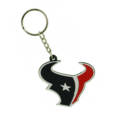Houston Texans NFL Vinyl Key Chain  Ring