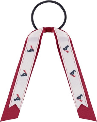 Houston Texans NFL Grace Collection Streamer Ponytail Holder