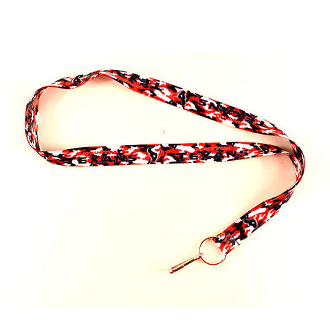 Houston Texans NFL Key Chain Camo Lanyard
