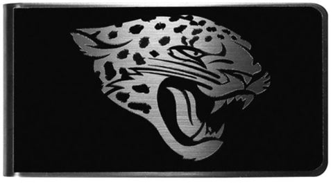 Jacksonville Jaguars NFL Black Steel Money Clip