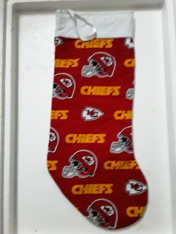 ***50OFF*** Kansas City Chiefs NFL Handmade 18 inch Christmas Stocking