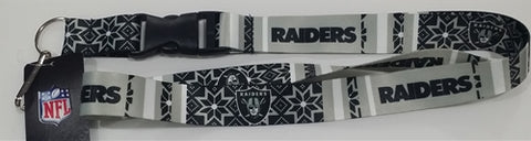 Las Vegas Raiders NFL Ugly Christmas Sweater Lanyard