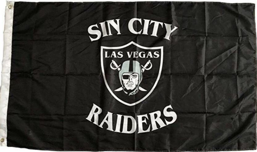 Las Vegas Raiders NFL AC DC Flag 3ft x 5ft Polyester – Jamestown Gift Shop