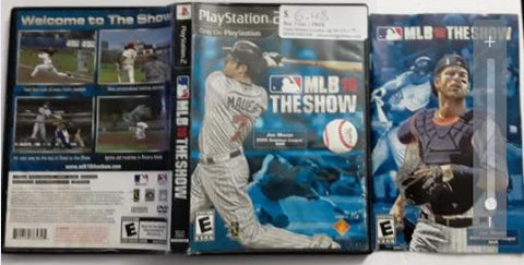 MLB The Show 10 Baseball 2010 Used PS2 Video Game