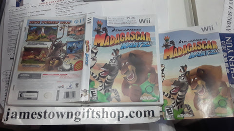 Madagascar Kartz Racing Used Nintendo Wii Video Game