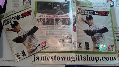 Major League Baseball 2K7 MLB 2007 Used Xbox 360 Video Game