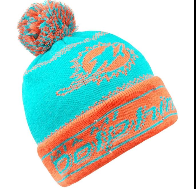 Miami Dolphins NFL Light Up Knit Winter Beanie Hat w Pom – Jamestown Gift  Shop