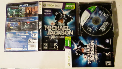 Michael Jackson The Experience KINECT Used Xbox 360 Video Game