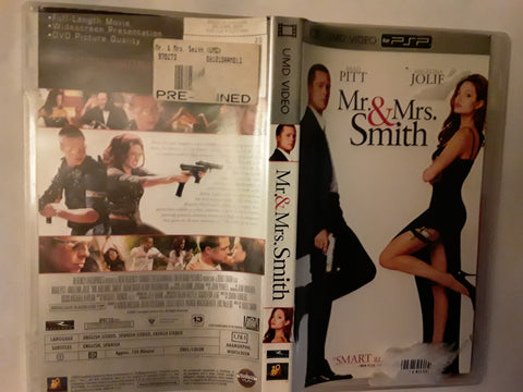 Mr and Mrs. Smith PSP Used UMD VIDEO MOVIE Angelina Jolie, Brad Pitt