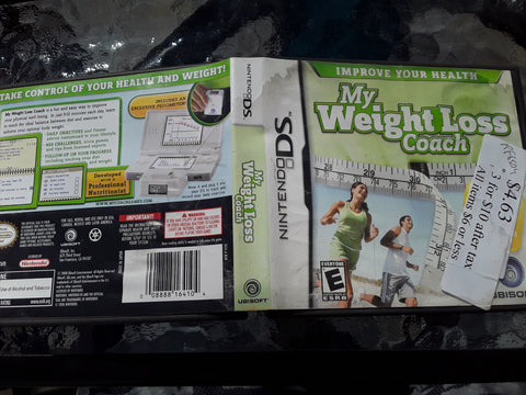 My Weight Loss Coach Used Nintendo DS Game Complete