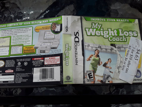 My Weight Loss Coach Used Nintendo DS Game Complete