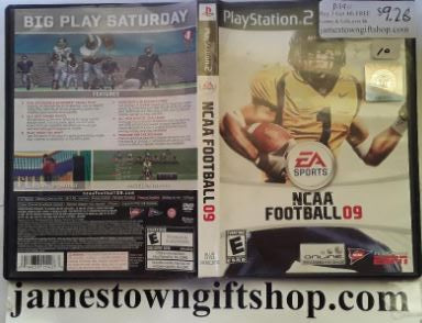 NCAA Football 09 Football 2009 Used PS2 Video Game